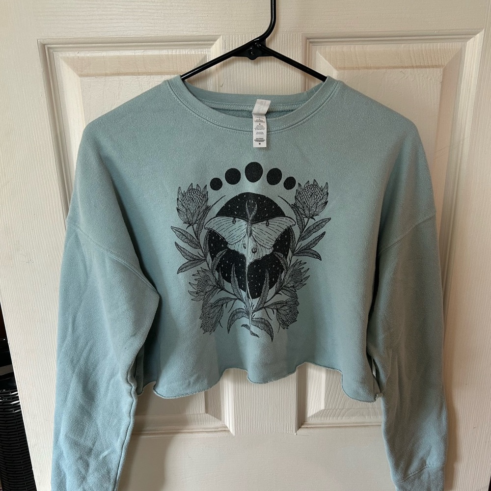 Cropped sweatshirt
